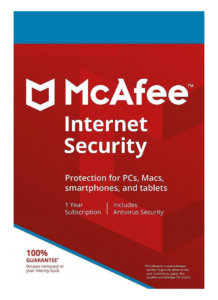 McAfee Internet Security, 3 χρήστες, 1 χρόνος